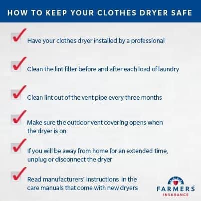 Nine Tips To Prevent Clothes Dryer Fires!